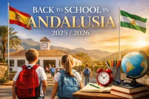 back to school in Andalusia 2025/2026
