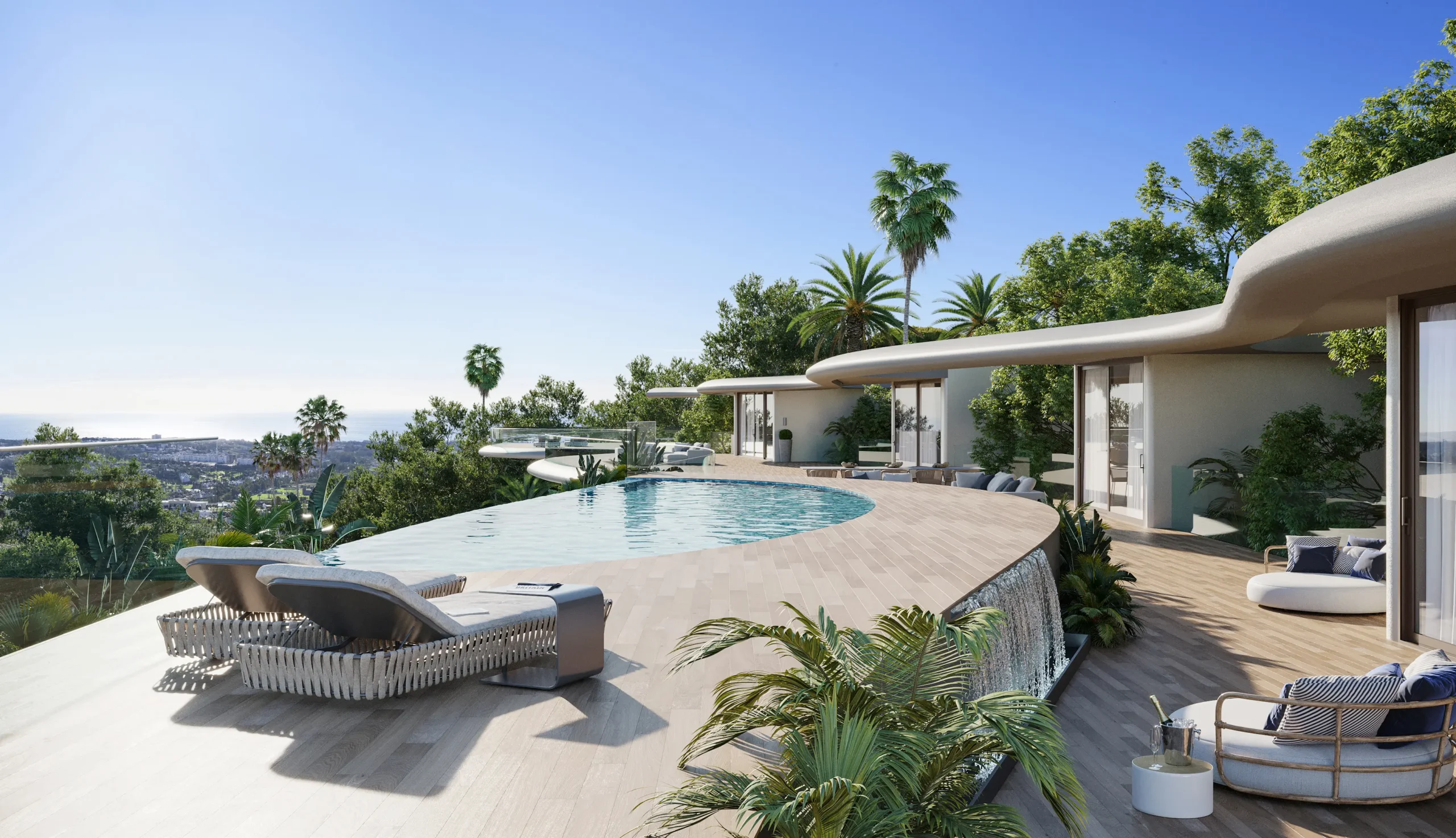 Property for sale in Alborada Benahavís – The Sky Marbella penthouse apartment with private pool