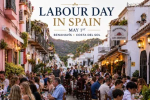 Labour Day in Spain with Benahavis and Costa del Sol lifestyle atmosphere